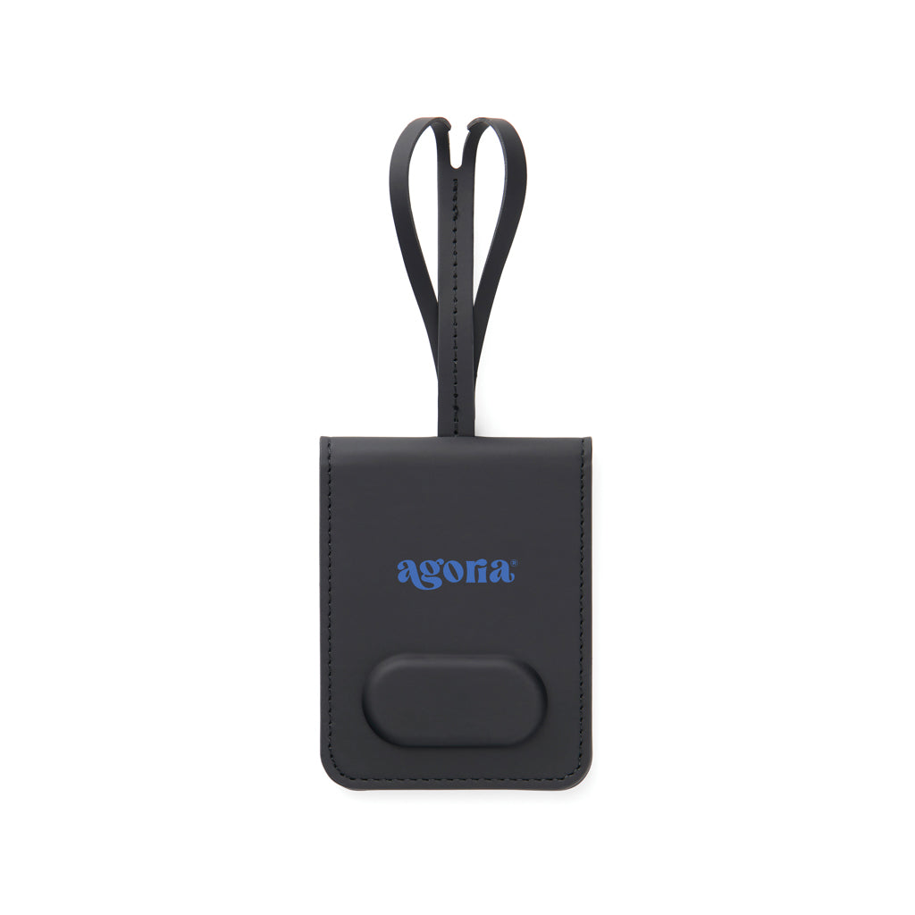 VINGA Baltimore RCS Luggage Tag With Finder Dual - Black