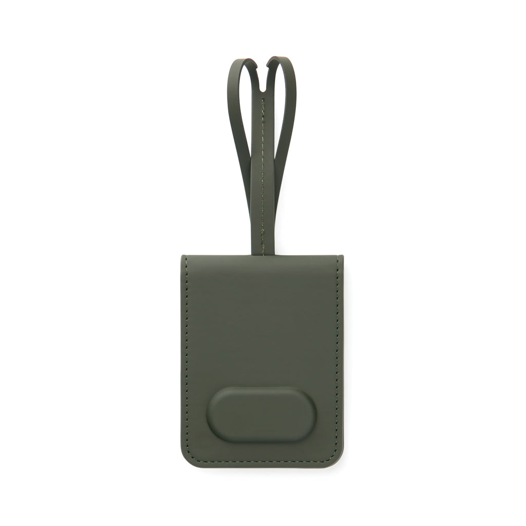 VINGA Baltimore RCS Luggage Tag With Finder Dual - Green