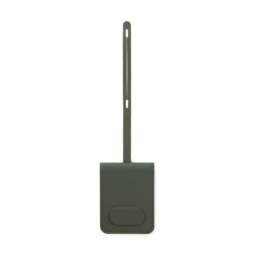 VINGA Baltimore RCS Luggage Tag With Finder Dual - Green