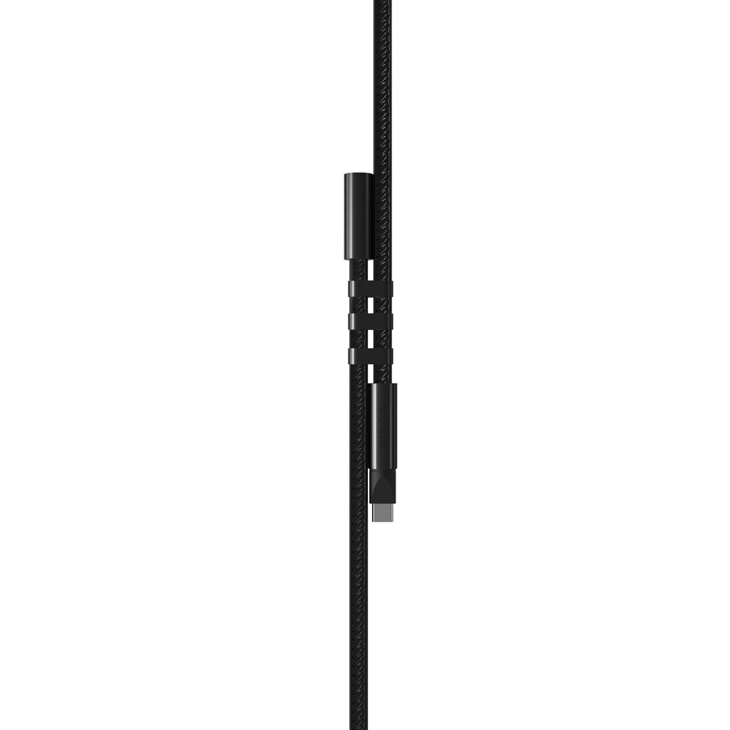 VINGA Baltimore RCS Phone cord With Charging Cable - Black