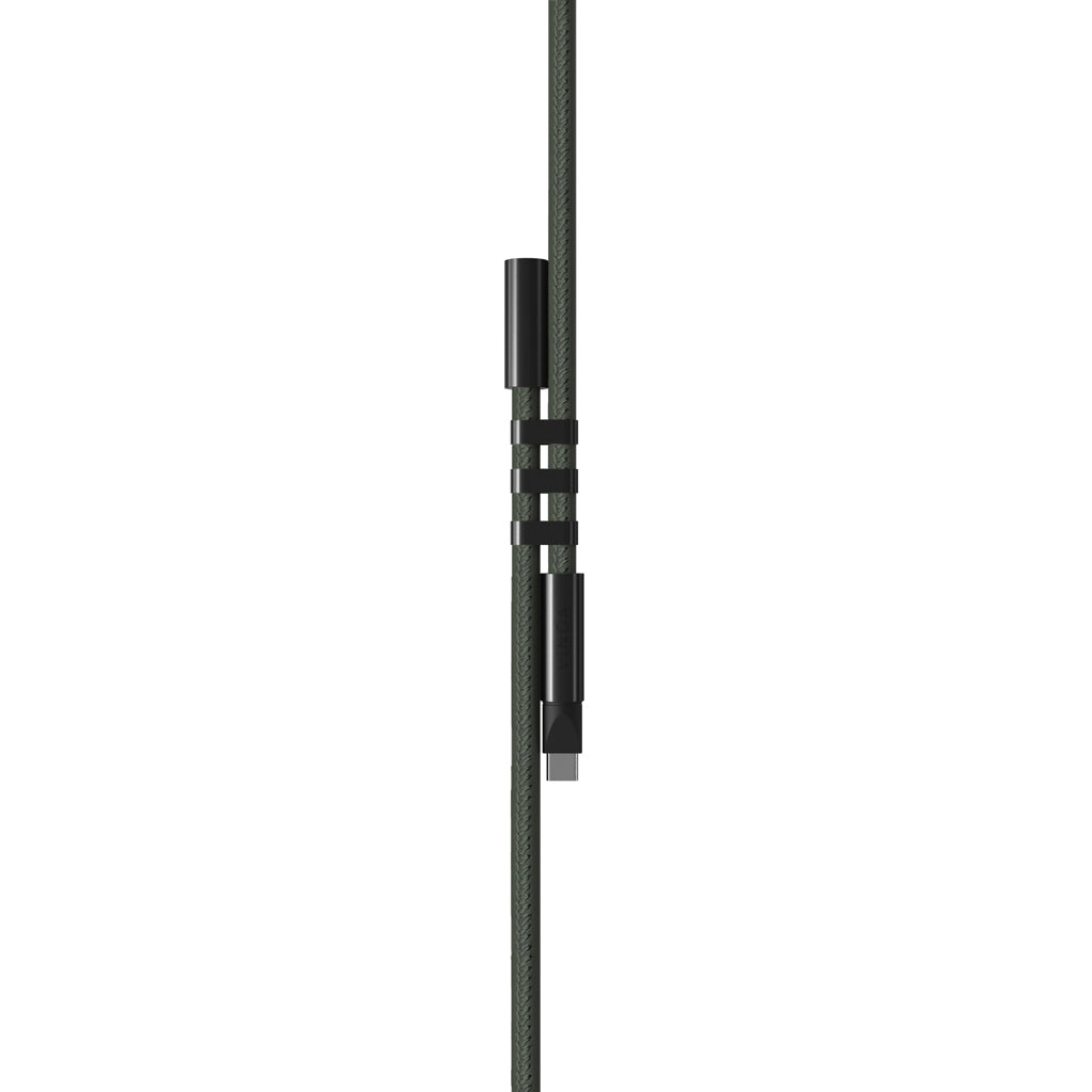 VINGA Baltimore RCS Phone cord With Charging Cable - Green