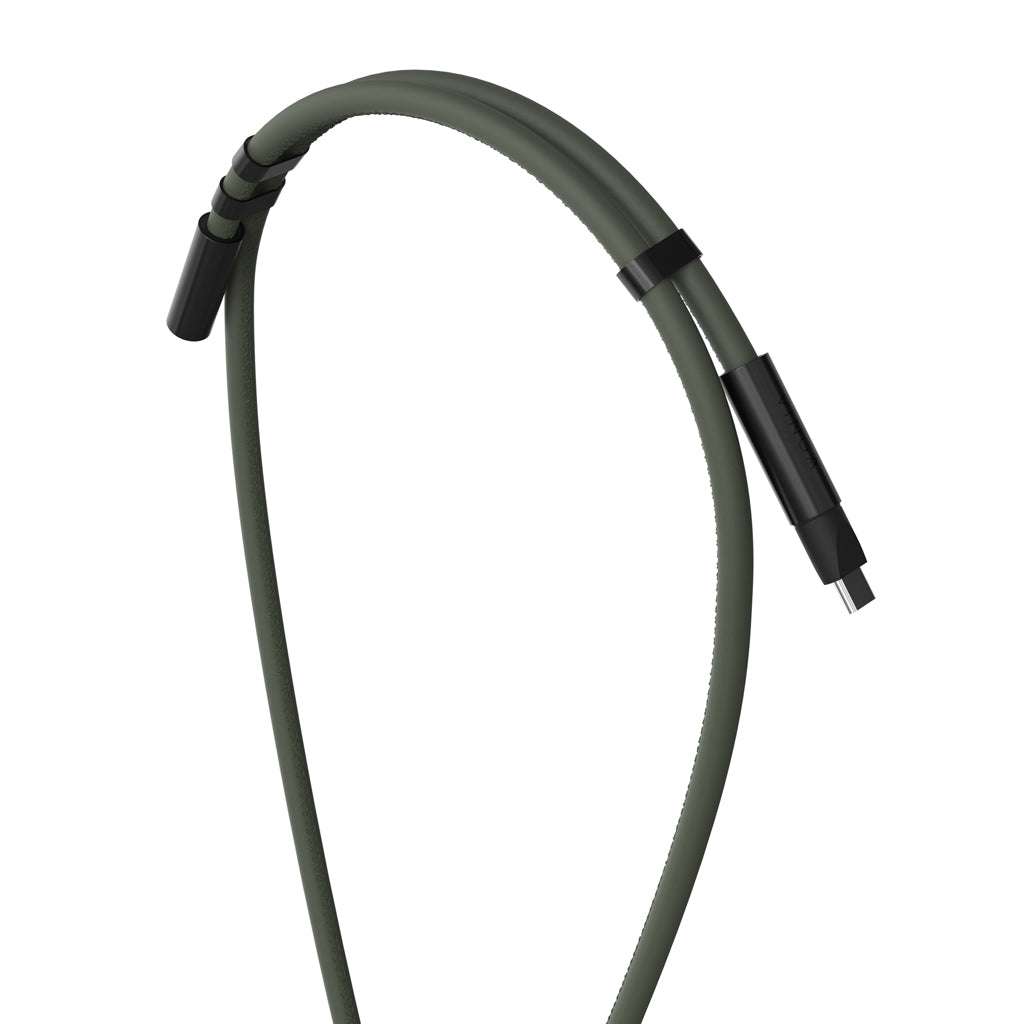 VINGA Baltimore RCS Phone cord With Charging Cable - Green