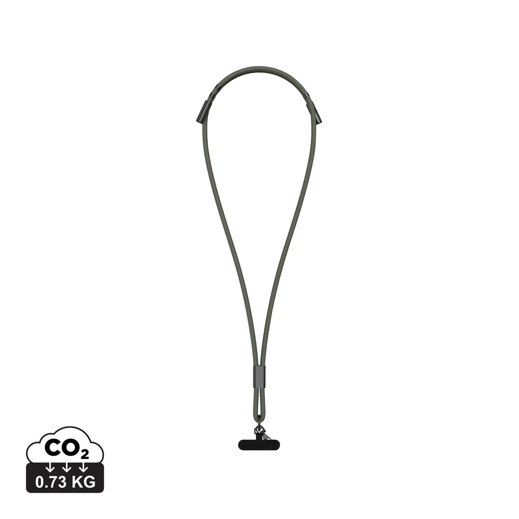 VINGA Baltimore RCS Phone cord With Charging Cable - Green