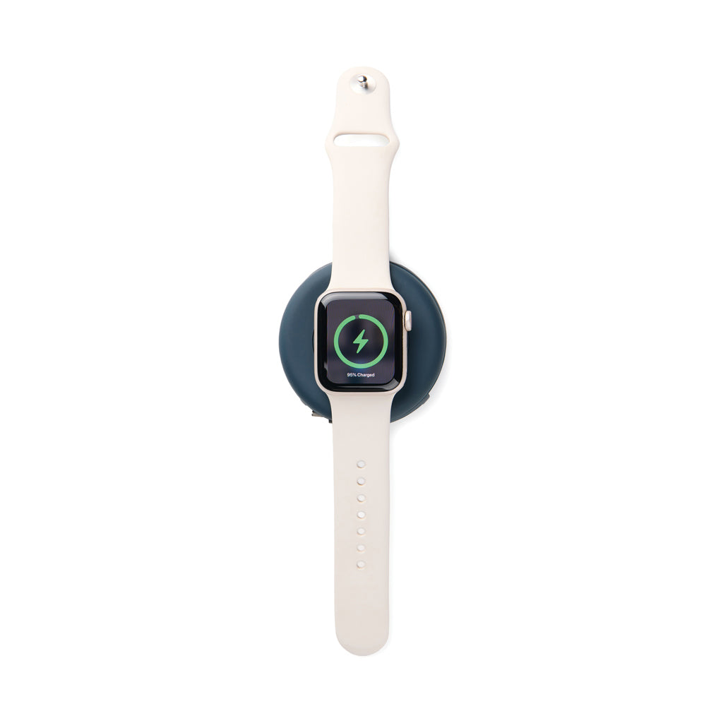 VINGA Baltimore RCS 2-in-1 Wireless 15W Travel Charger - Navy