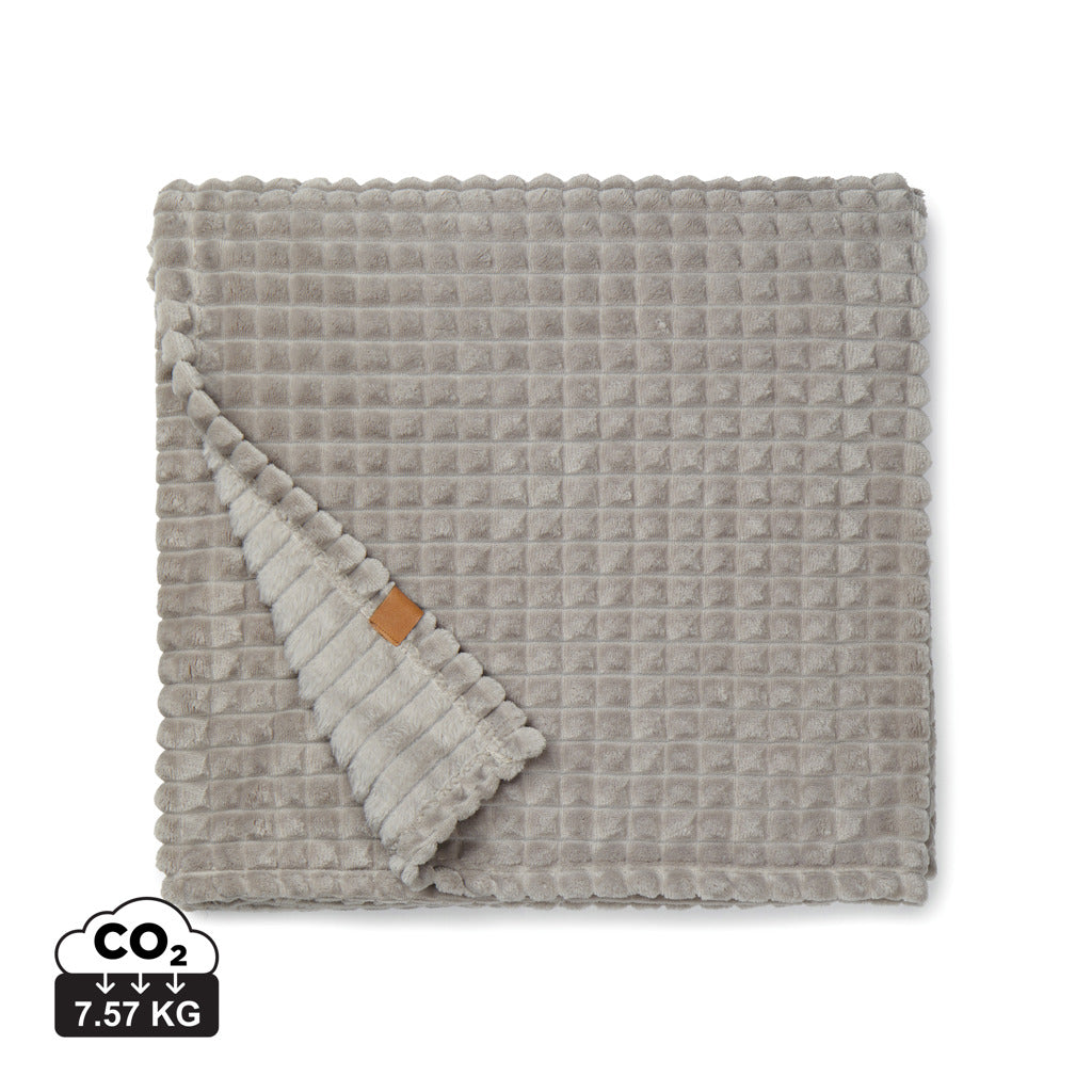 VINGA Branson GRS recycled pet blanket - Grey