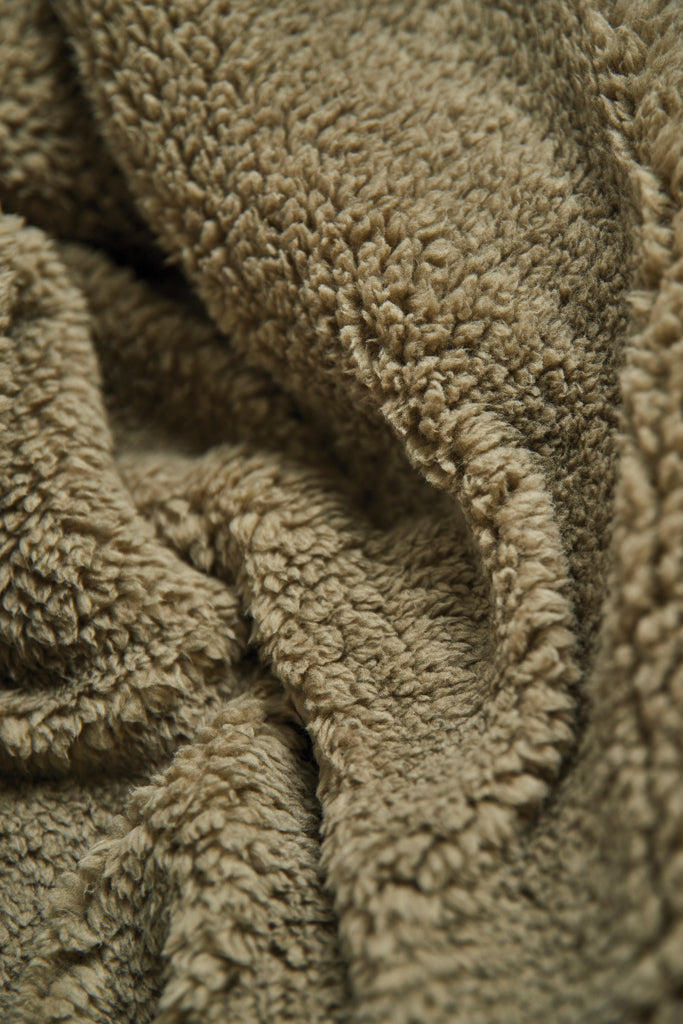 VINGA Maine GRS recycled double pile blanket - Green