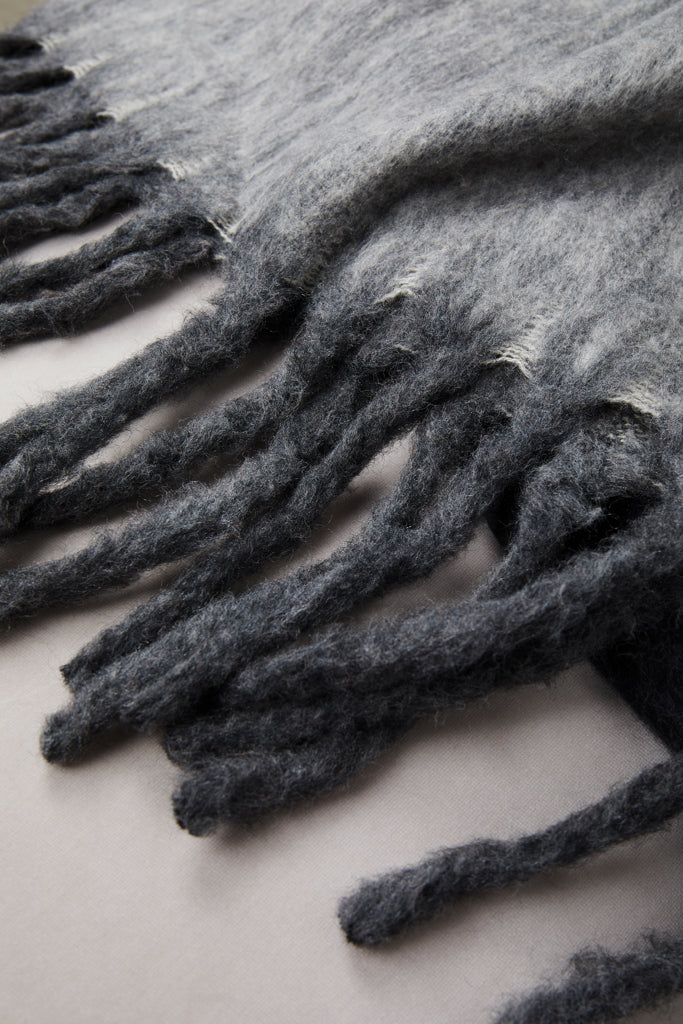 Vinga Saletto wool blend blanket - Grey