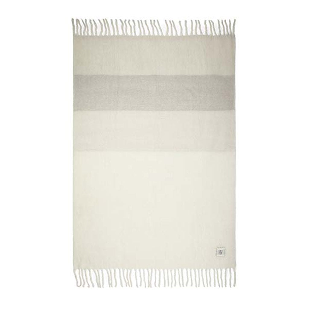 Vinga Saletto wool blend blanket - Beige