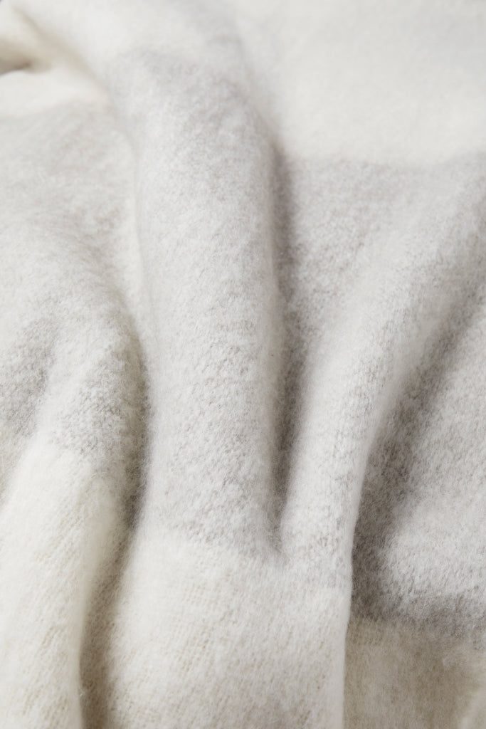 Vinga Saletto wool blend blanket - Beige