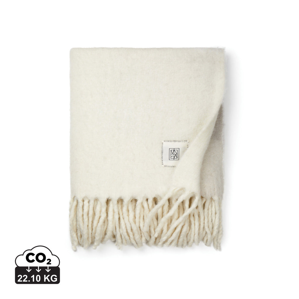 Vinga Saletto wool blend blanket - Beige