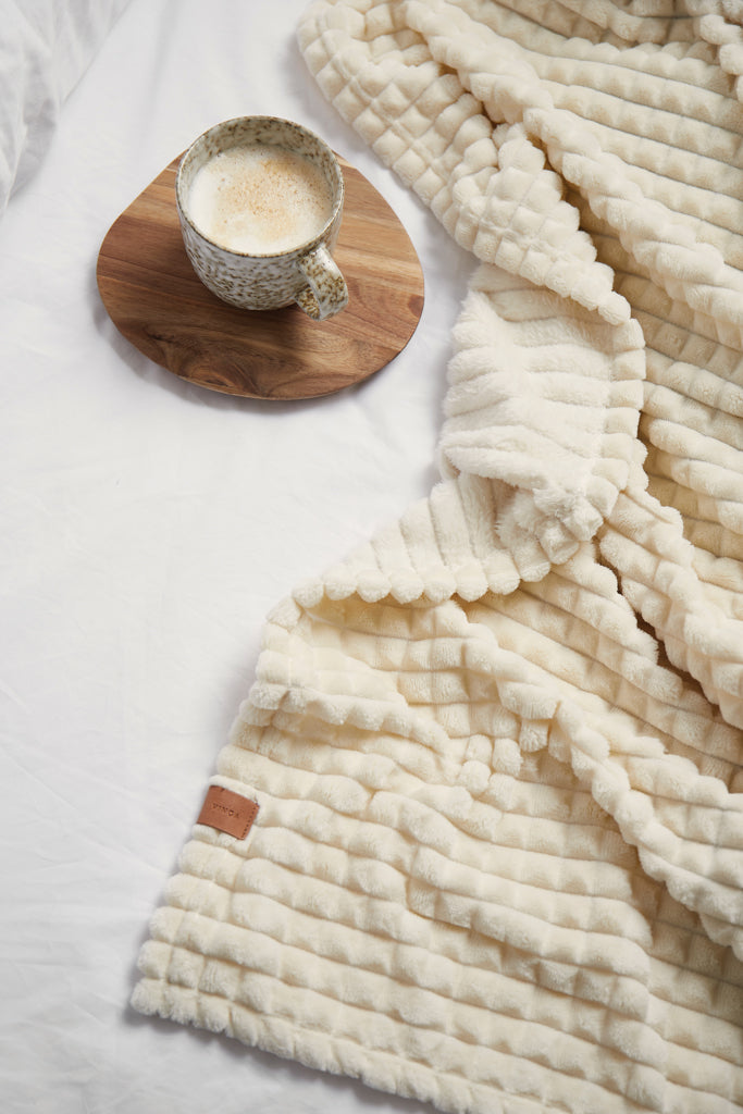 VINGA Branson GRS recycled pet blanket - Beige