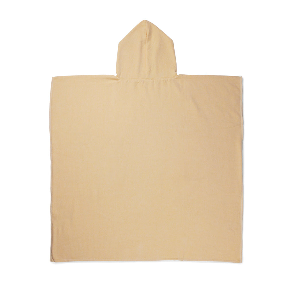 VINGA Tolo hammam terry beach poncho - Yellow
