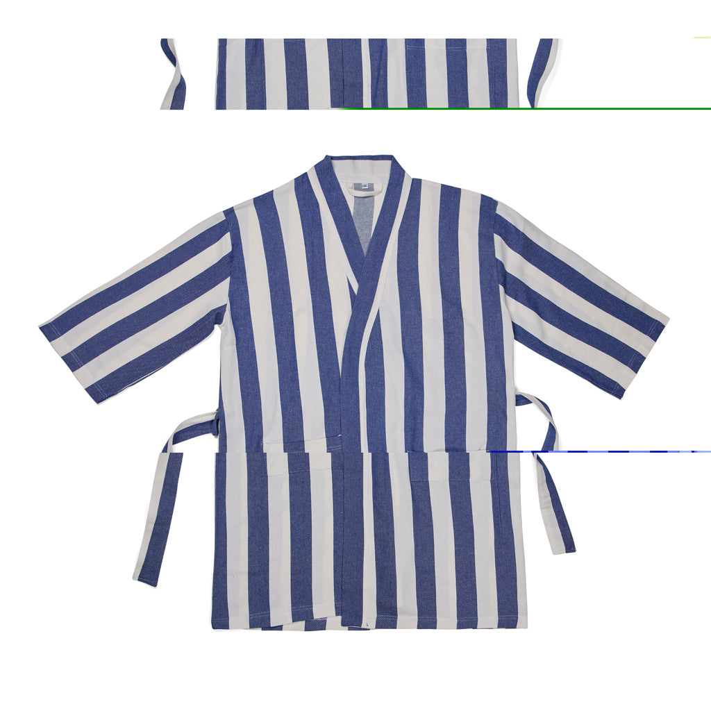 VINGA Ornos GRS hammam robe L/XL - Blue