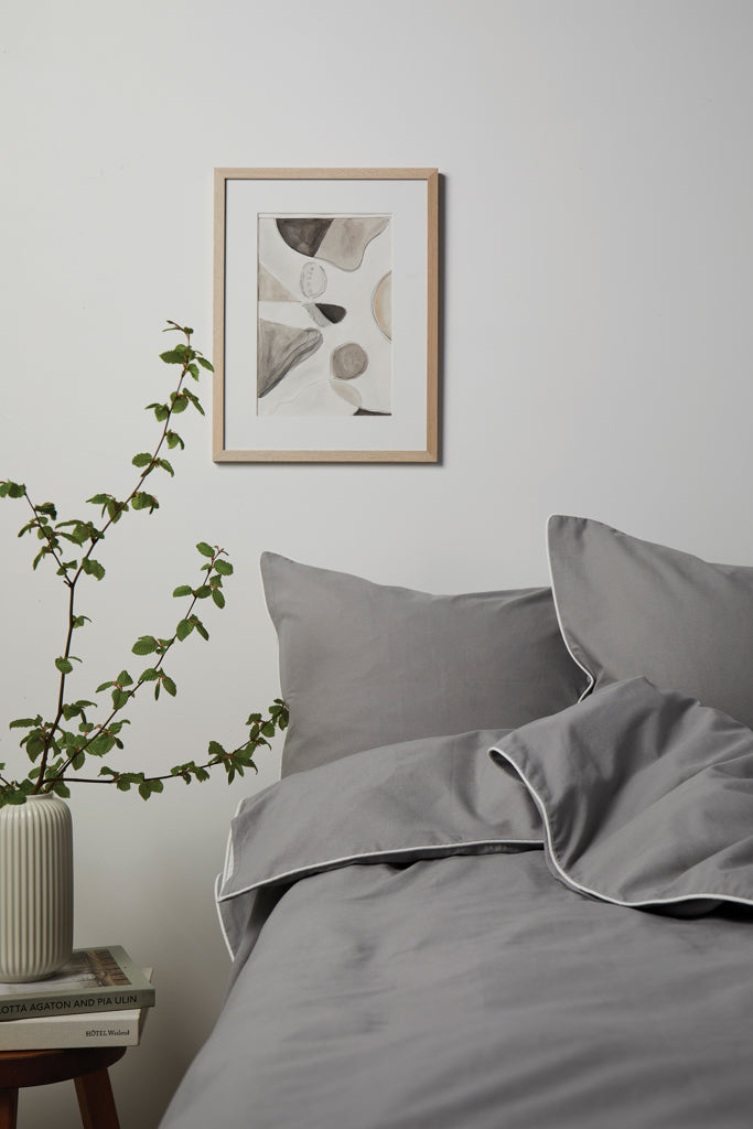 VINGA Marston OCS organic cotton bed linen, 4 pcs set