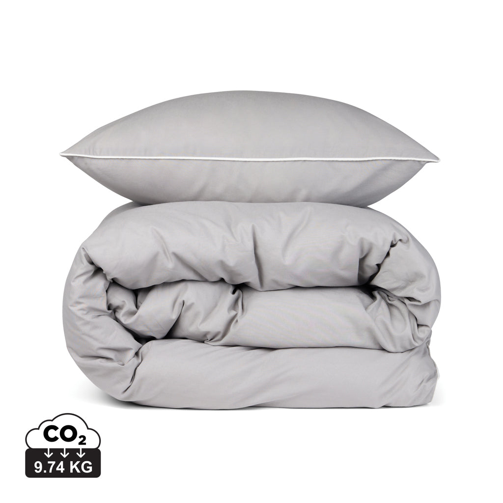 VINGA Marston OCS organic cotton bed linen, 4 pcs set - Grey