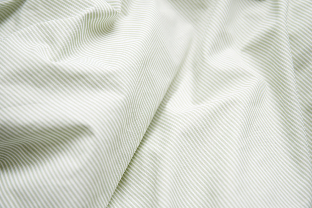VINGA Montgomery premium cotton bed linen, 4 pcs set - Green