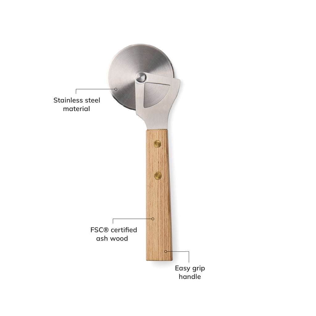 VINGA Paso pizza slicer - Brown
