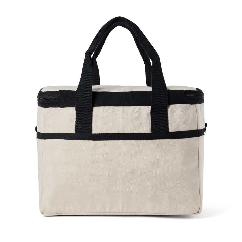 VINGA Volonne AWARE™ recycled canvas cooler basket - Off White