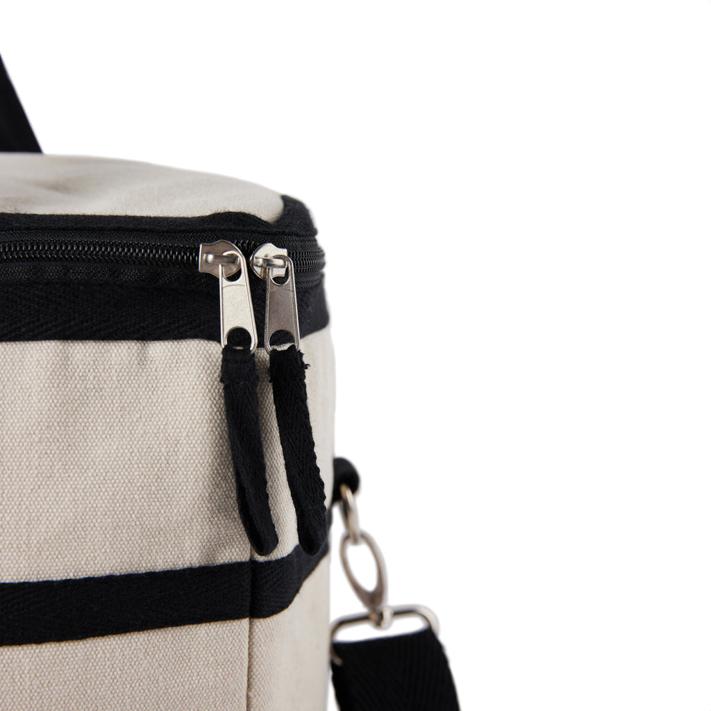 VINGA Volonne AWARE™ recycled canvas cooler basket - Off White