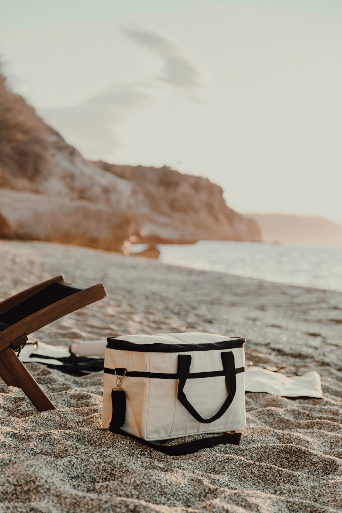 VINGA Volonne AWARE™ recycled canvas cooler basket - Off White