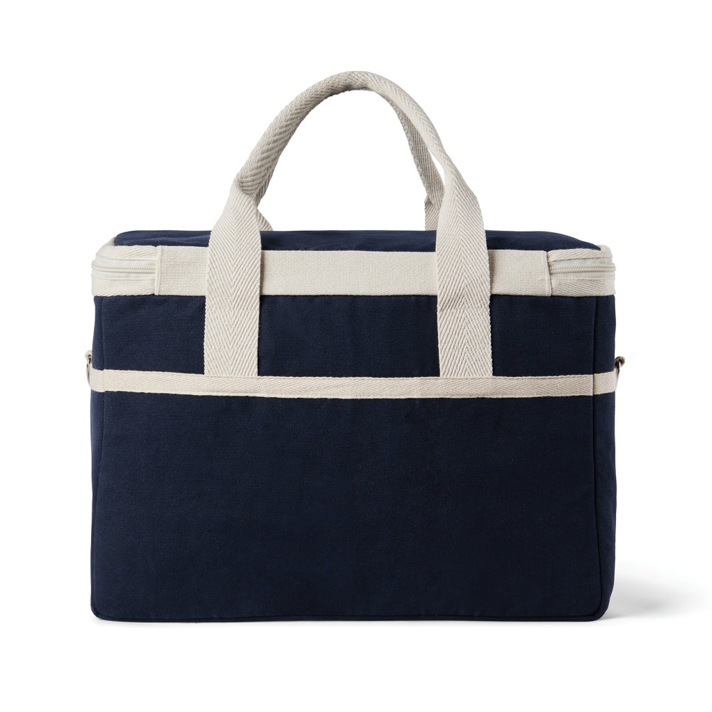 VINGA Volonne AWARE™ recycled canvas cooler basket - Blue