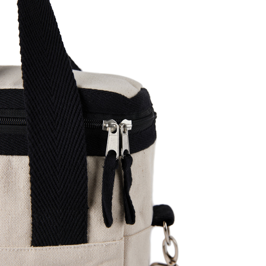 VINGA Volonne AWARE™ recycled canvas cooler tote bag - Off White