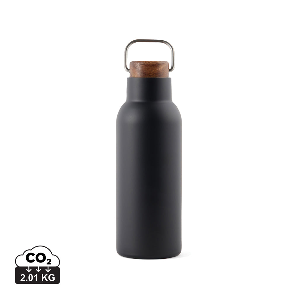 VINGA Ciro RCS recycled vacuum bottle 580ml - Black