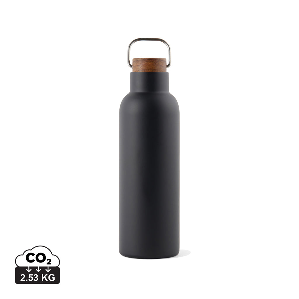 VINGA Ciro RCS recycled vacuum bottle 800ml - Black