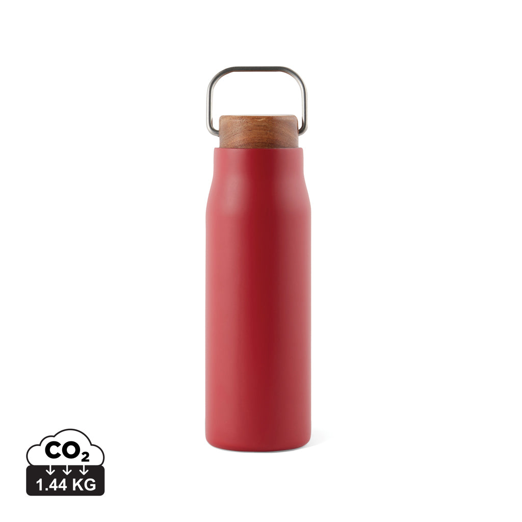 VINGA Ciro RCS recycled vacuum bottle 300ml - Red
