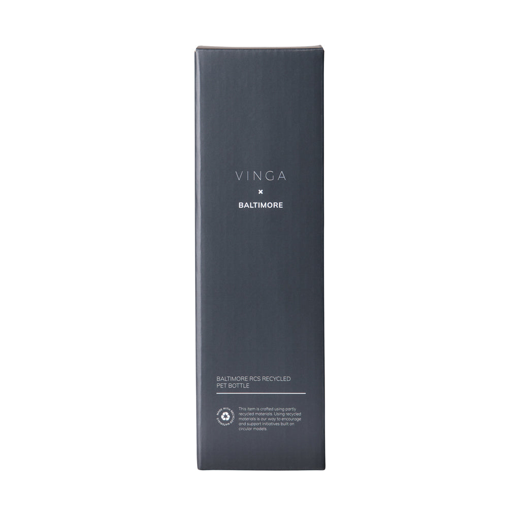 VINGA Baltimore RCS recycled SS bottle 600 ML - Greige