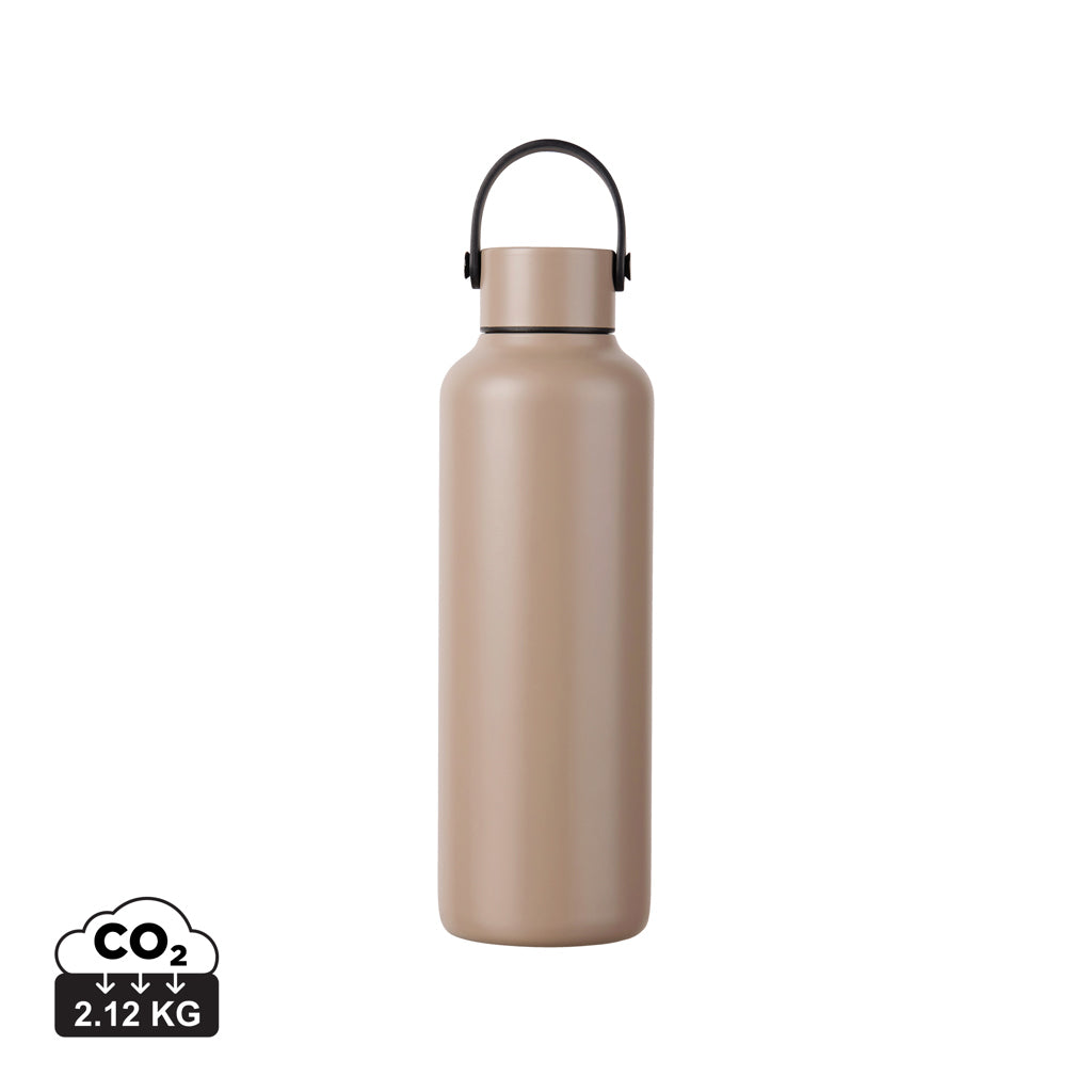 VINGA Baltimore RCS recycled SS bottle 600 ML - Greige