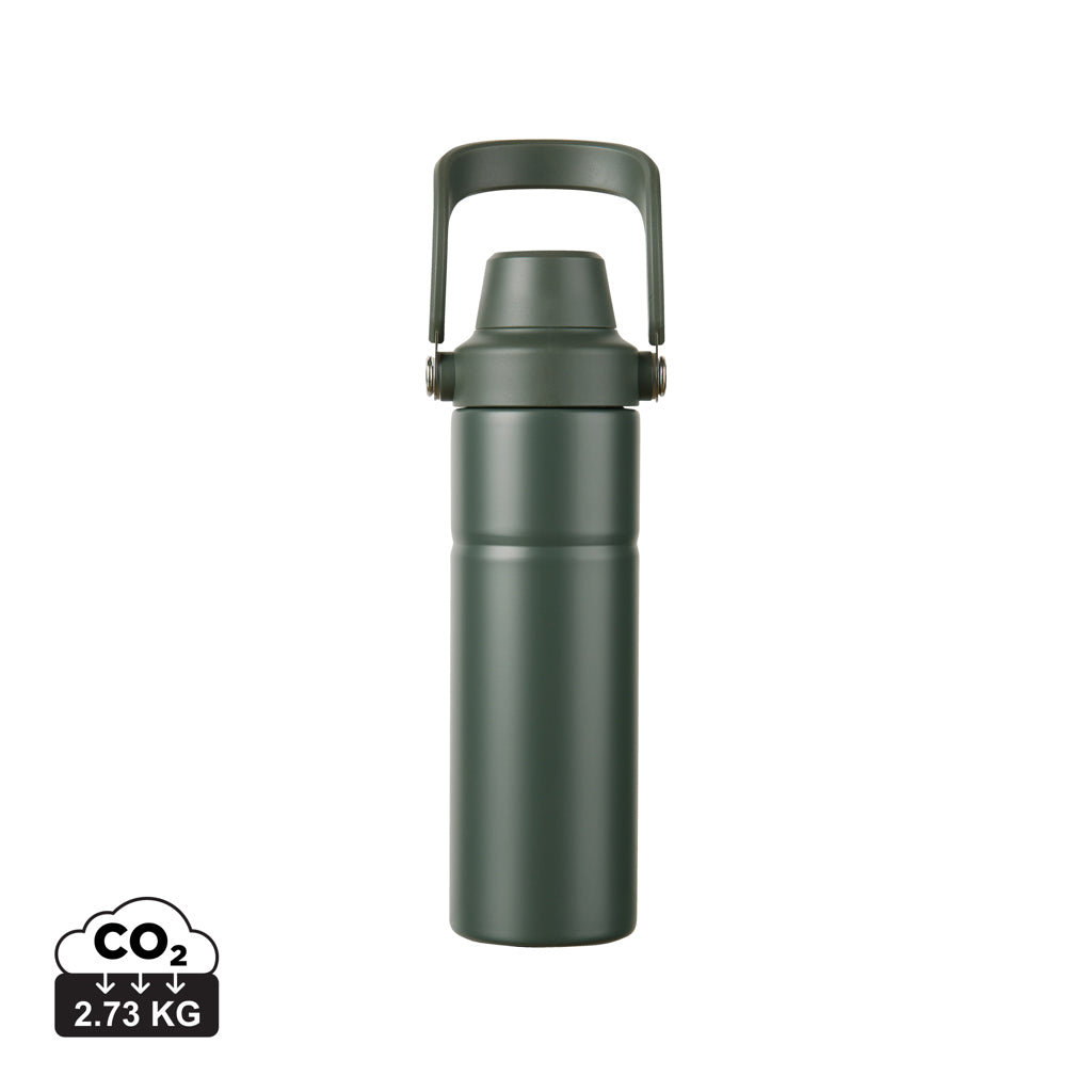VINGA Baltimore trek RCS recycled SS bottle 600 ML - Green