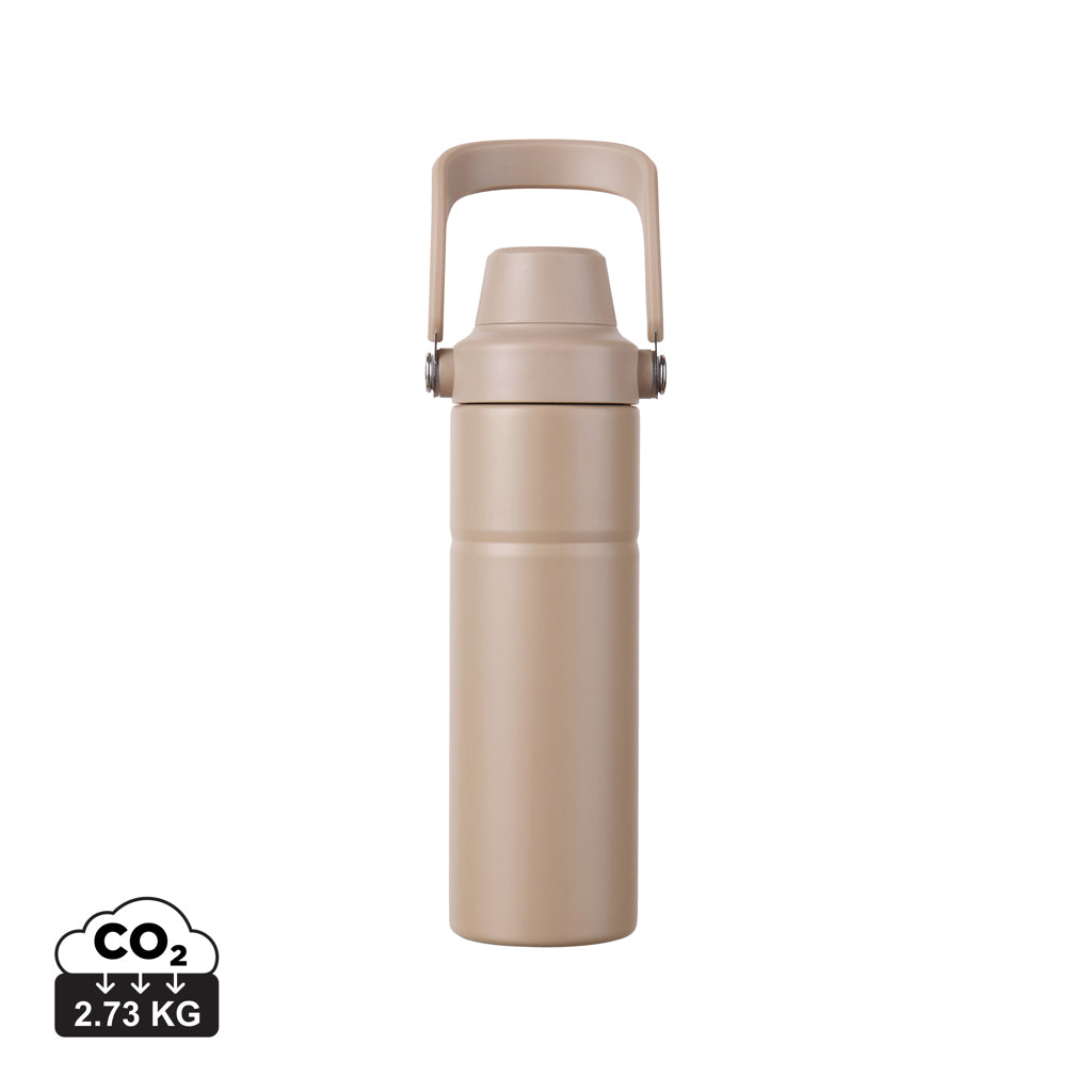 VINGA Baltimore trek RCS recycled SS bottle 600 ML - Greige