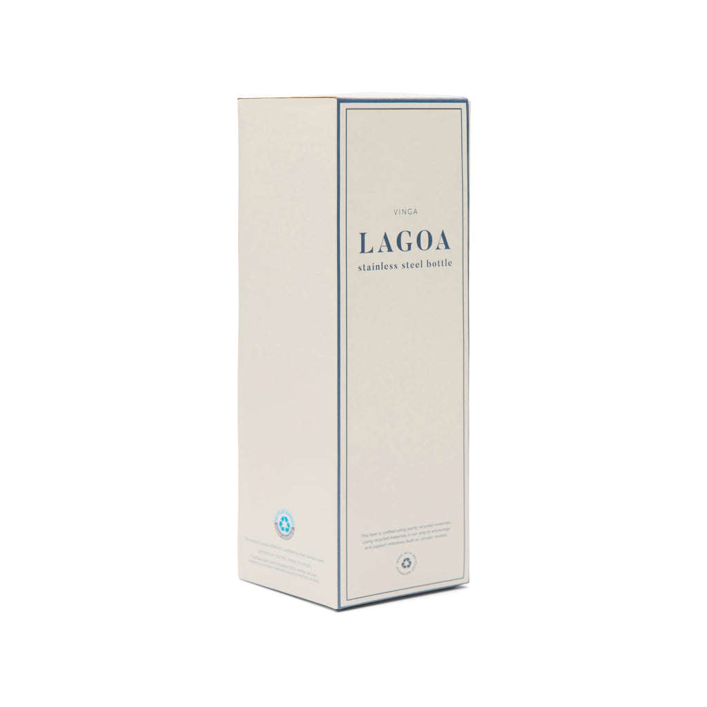 VINGA Lagoa RCS SS bottle 600 ML - Light Blue
