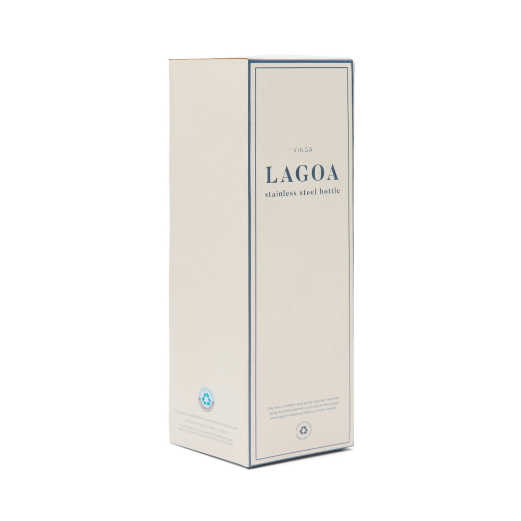 VINGA Lagoa RCS SS bottle 600 ML - Navy
