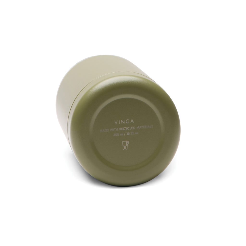 VINGA Parks RCS SS bottle, 400 ML - Green