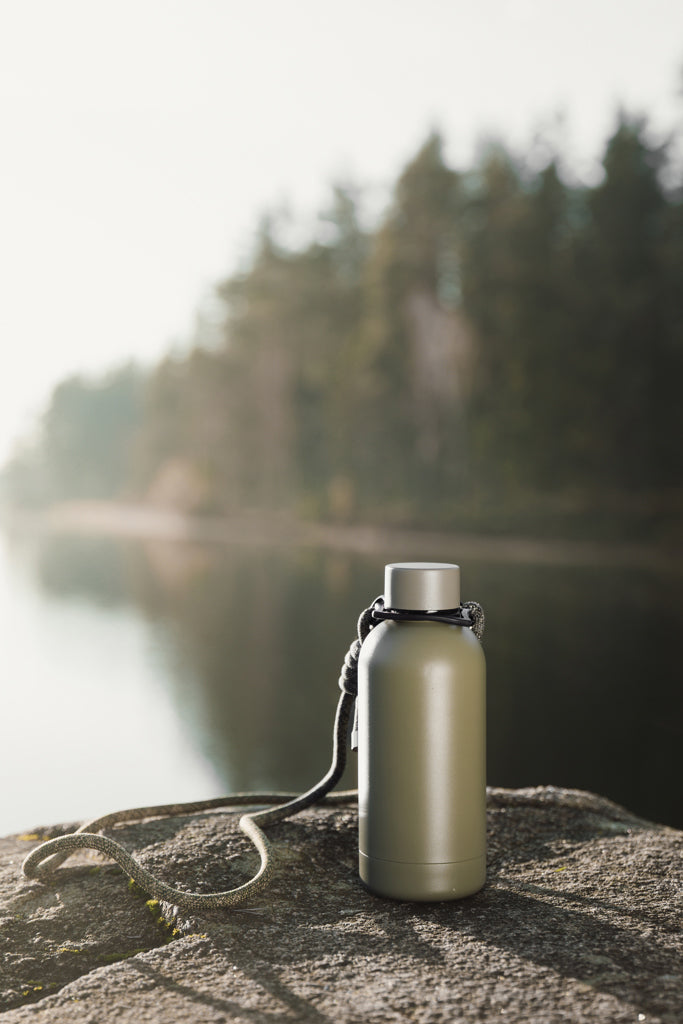 VINGA Parks RCS SS bottle, 400 ML - Green