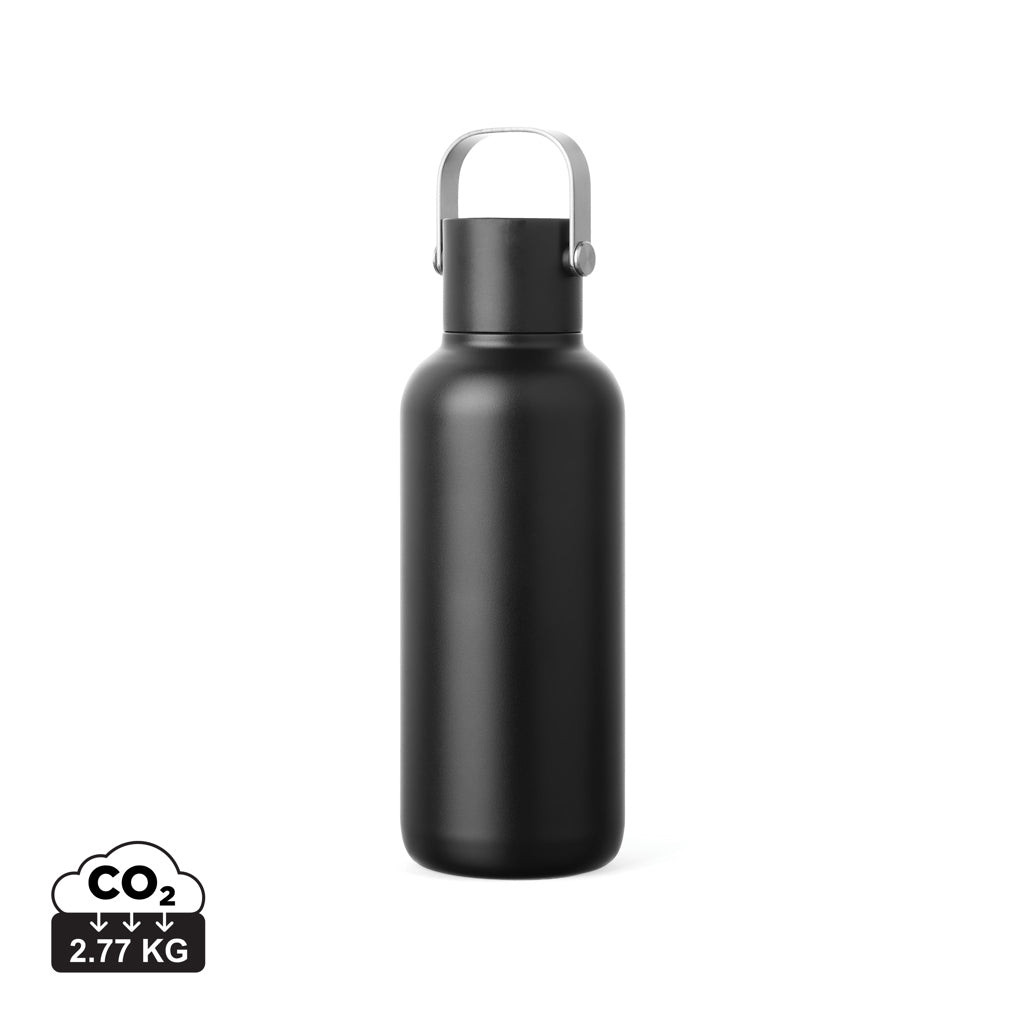 VINGA Cael RCS SS sip bottle 600ML - Black