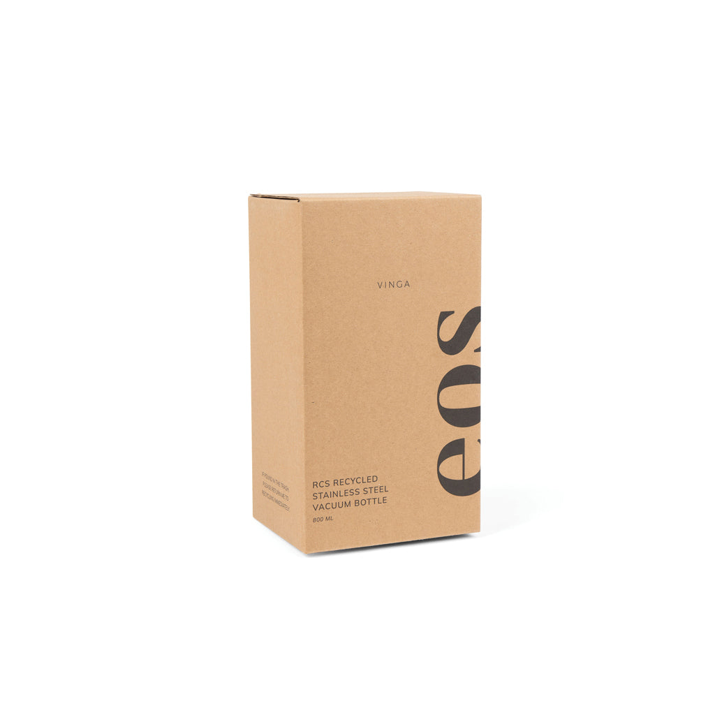 VINGA Eos voyager RCS recycled SS 800ml - Black
