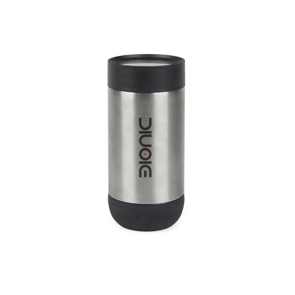 VINGA Erie RCS recycled SS push mug 350 ML - Silver