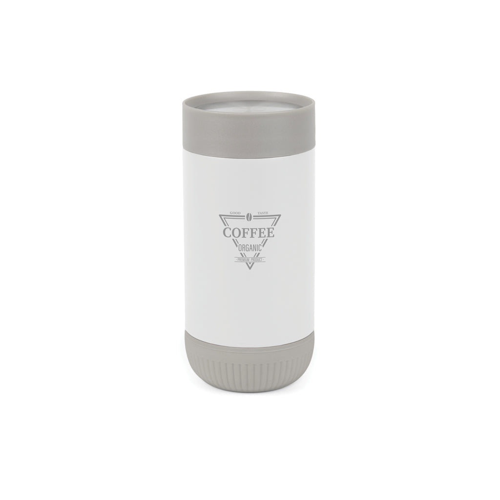 VINGA Erie RCS recycled SS push mug 350 ML - White