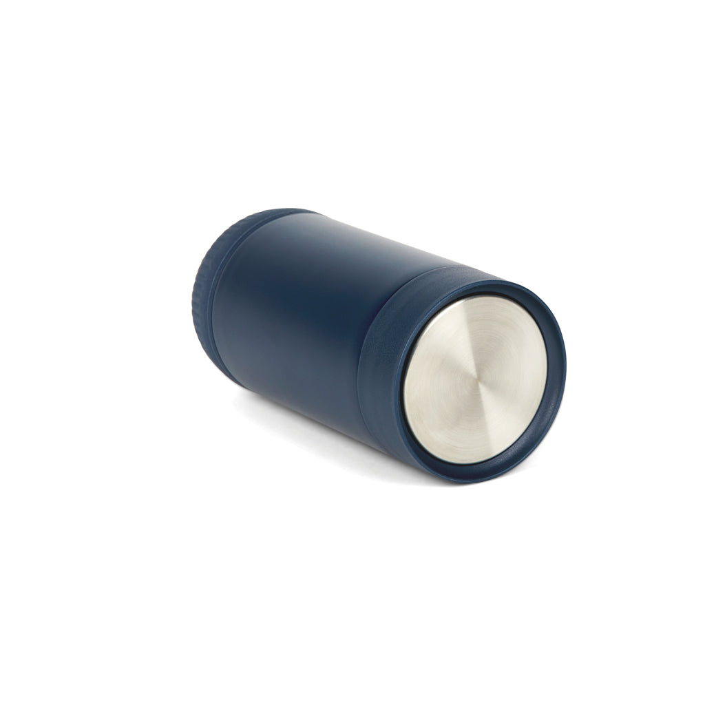 VINGA Erie RCS recycled SS push mug 350 ML - Navy