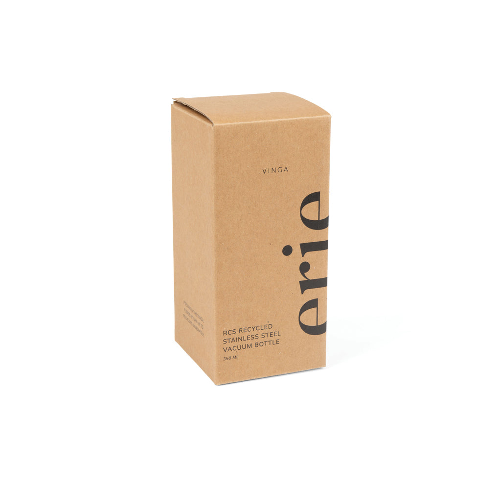 VINGA Erie RCS recycled SS push mug 350 ML - Navy