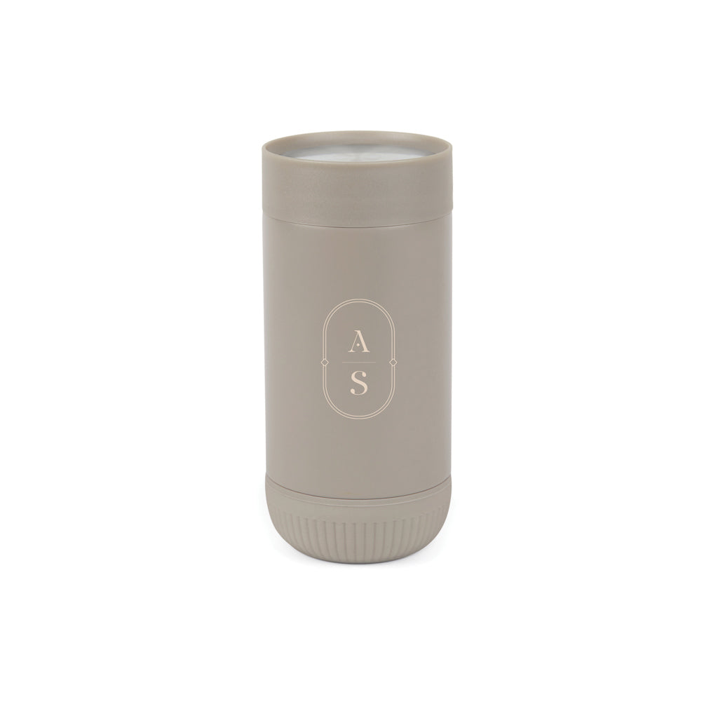 VINGA Erie RCS recycled SS push mug 350 ML - Grey