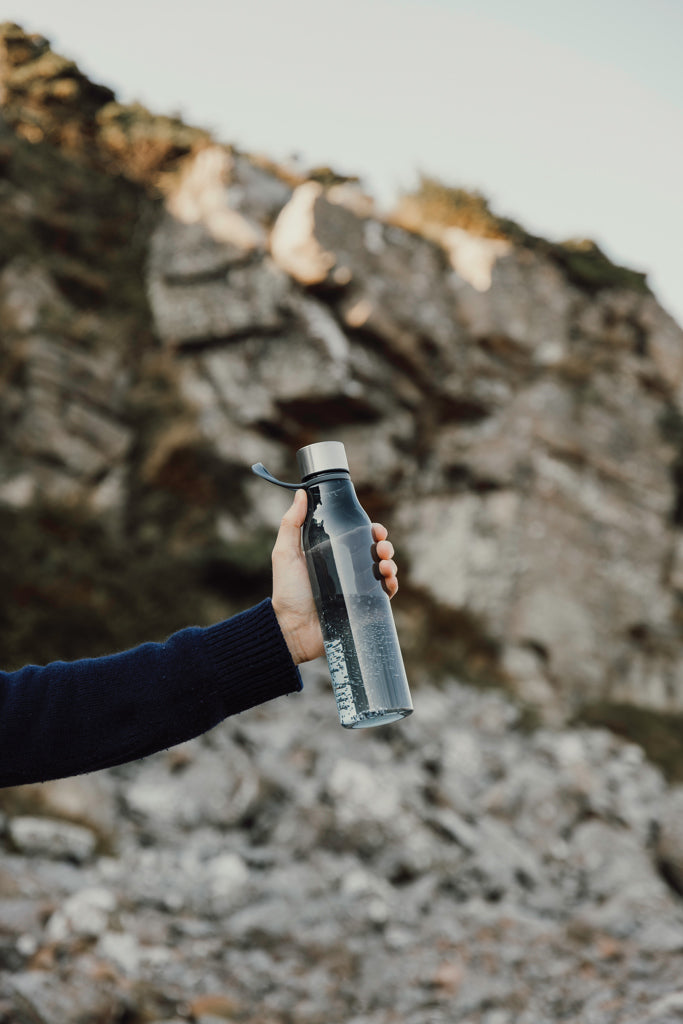 VINGA Lean RCS RPET waterbottle 800 ML - Transparent