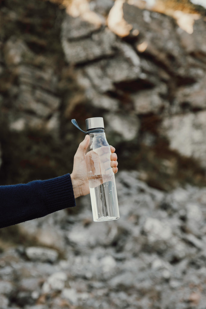 VINGA Lean RCS RPET waterbottle 800 ML - Transparent