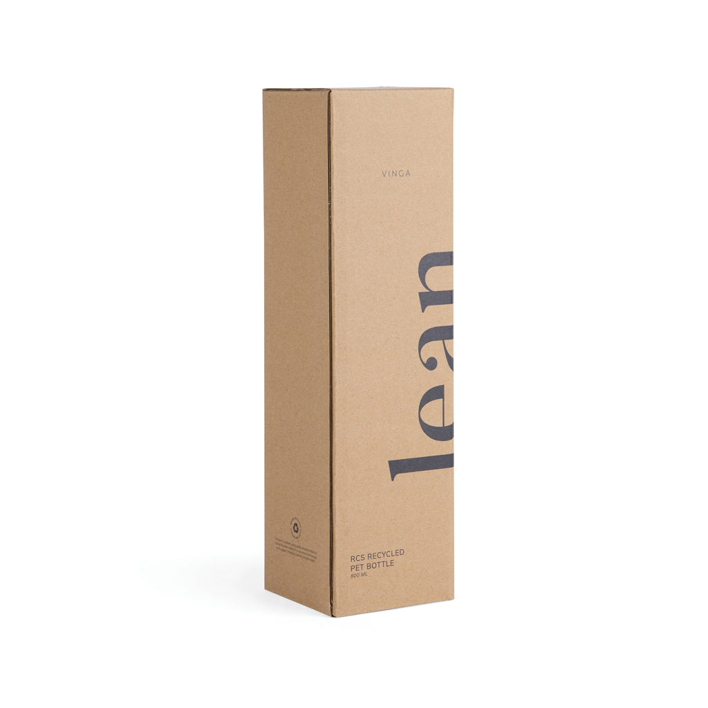 VINGA Lean RCS RPET waterbottle 800 ML - Blue