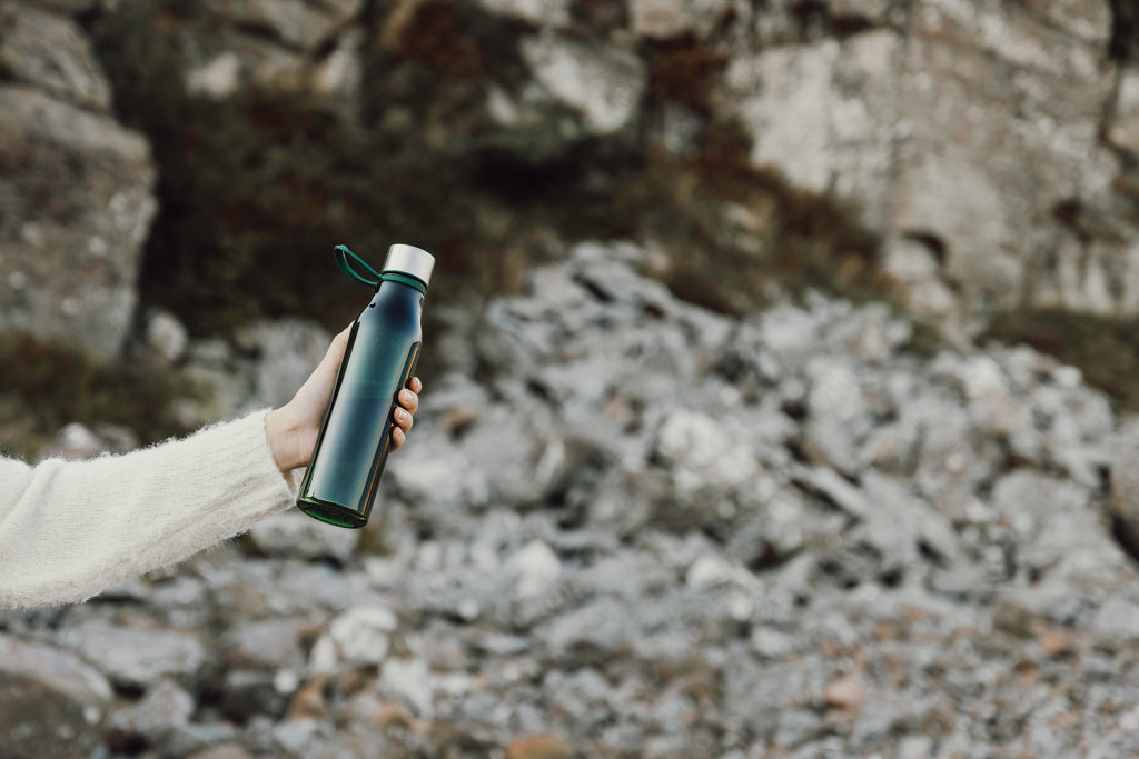 VINGA Lean RCS RPET waterbottle 800 ML - Green