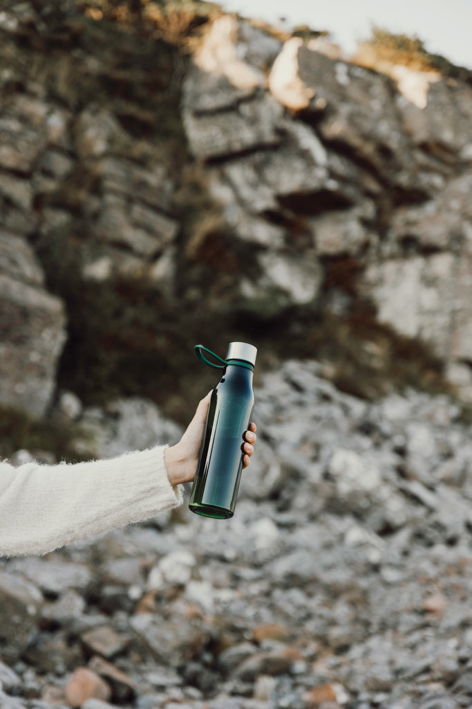 VINGA Lean RCS RPET waterbottle 800 ML - Green