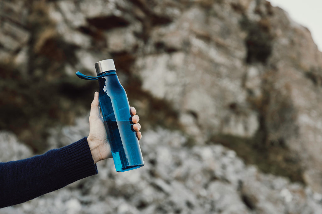 VINGA Lean RCS RPET waterbottle 800 ML - Navy